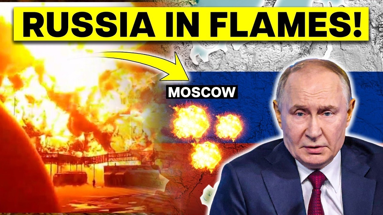 MOSCOW IN FLAMES as Putin Pushes to 