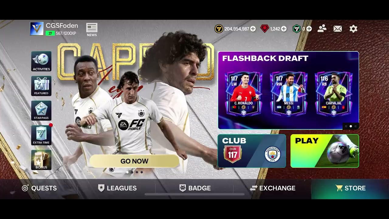 GOT RONALDO!!!!!!!! / Team Upgrade￼