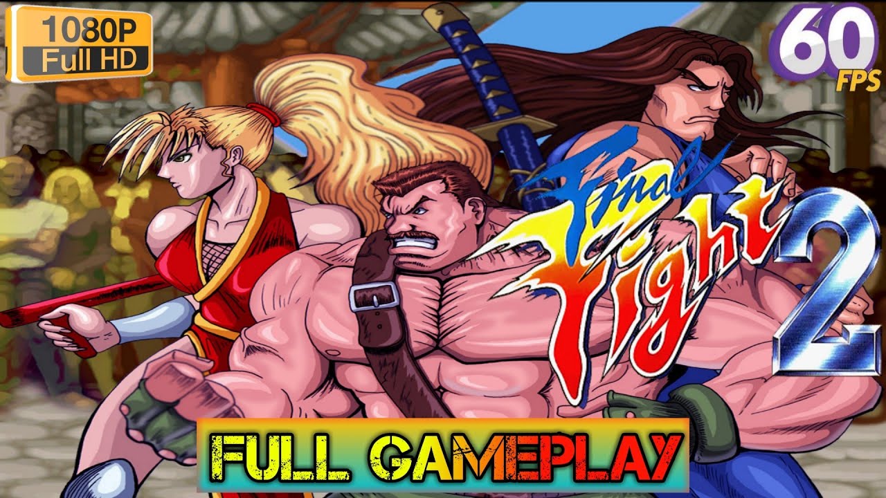 Final Fight 2 | Arcade Game (Capcom) | ENG Version | Full Walkthrough Gameplay Full HD 1080p (60fps)