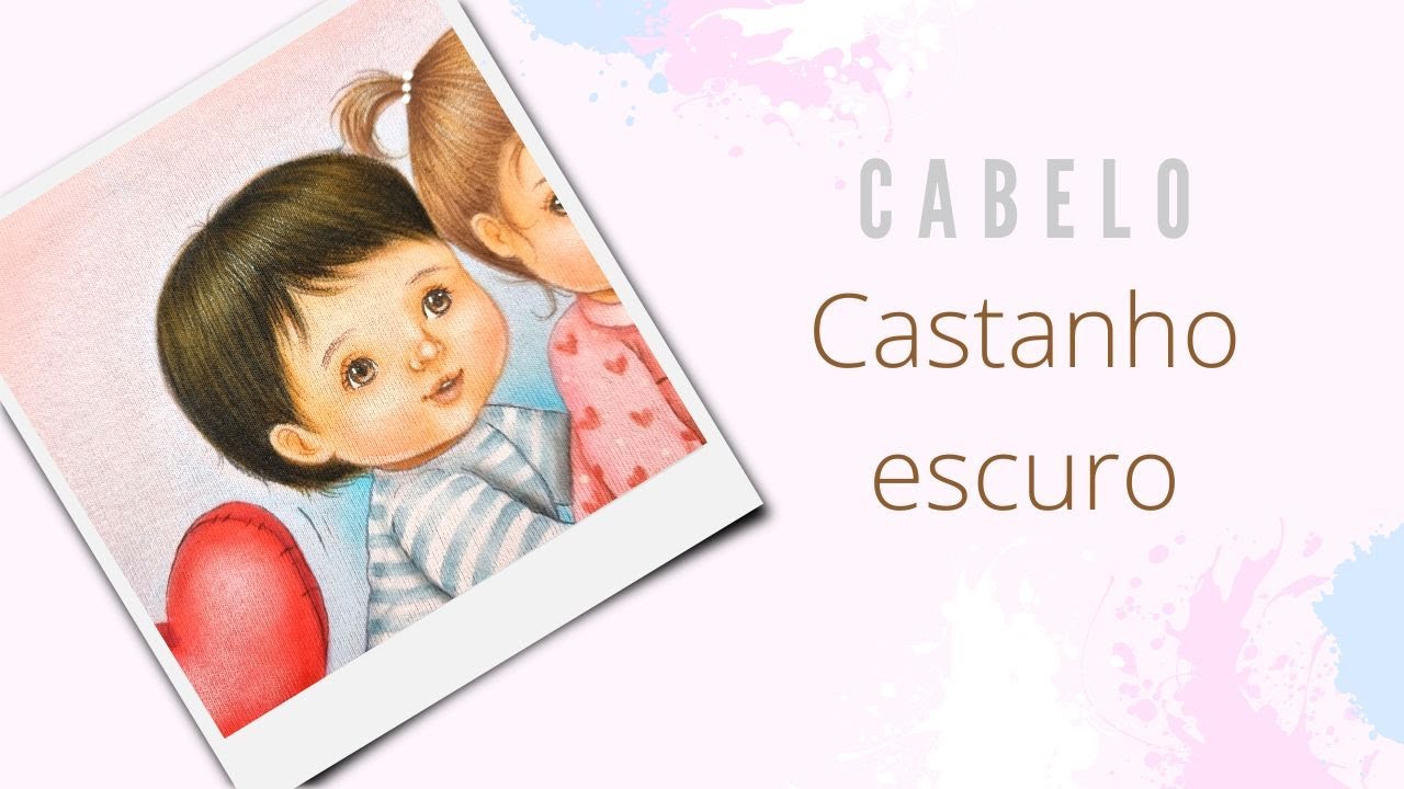 Cabelo castanho escuro