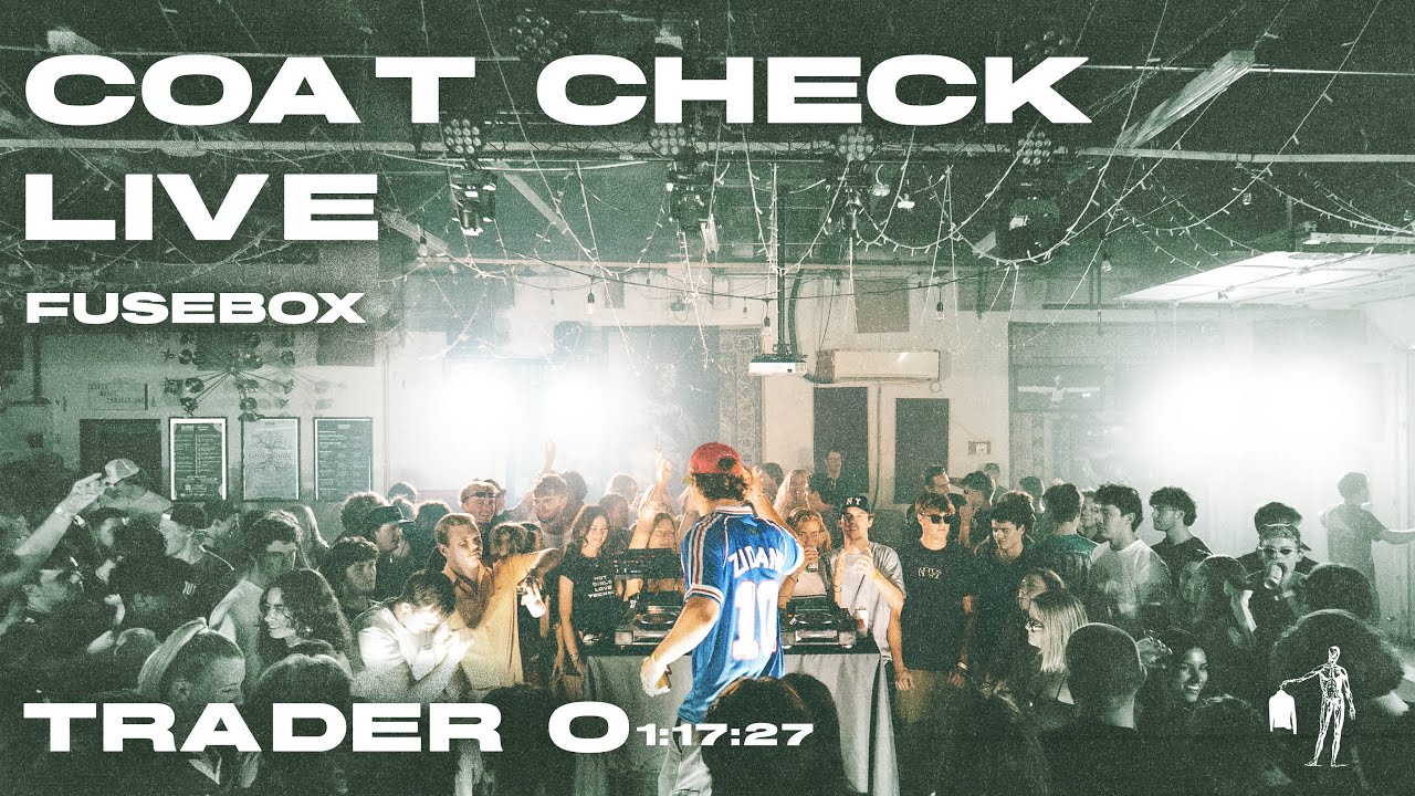 Funky & Eclectic House & Disco Mix in a Warehouse Boiler Room | TRADER O | COATCHECK LIVE - FUSEBOX