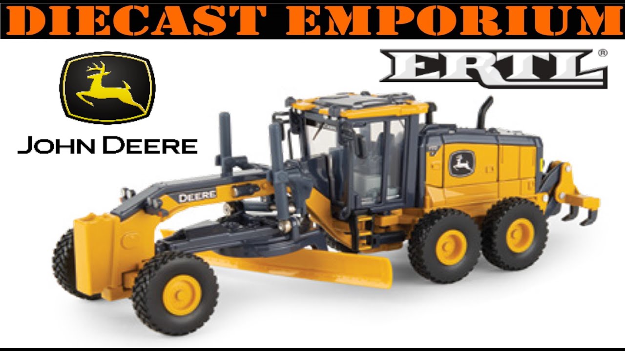 1:50 Scale Ertl Prestige Collection John Deere 772 P-Tier Motor Grader