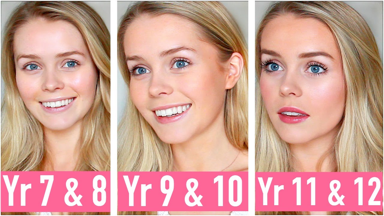 School Makeup Evolution - How My Makeup Changed Throughout High School
