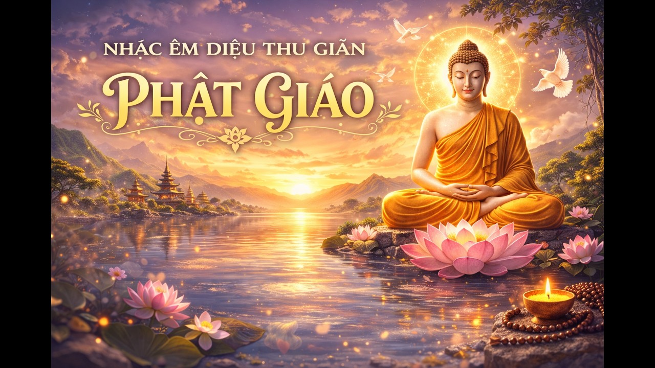 Nhạc Thiền Phật Giáo – Xóa Tan Mệt Mỏi, Tâm Bình An, Chữa Lành Stress #stressreliefmusic