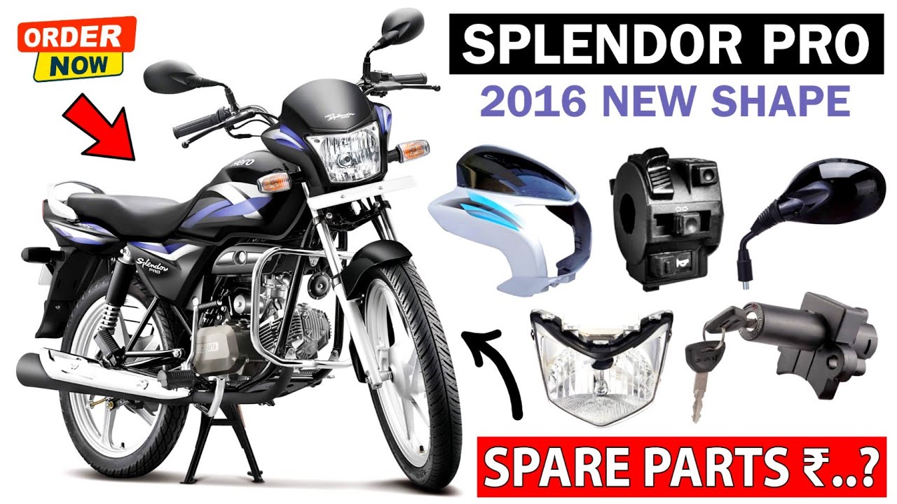 Hero Splendor Pro 2016 Spare Parts Price♀️| Online Shopping 🇮🇳 All India Delivery 🚚 +91 98932 25053