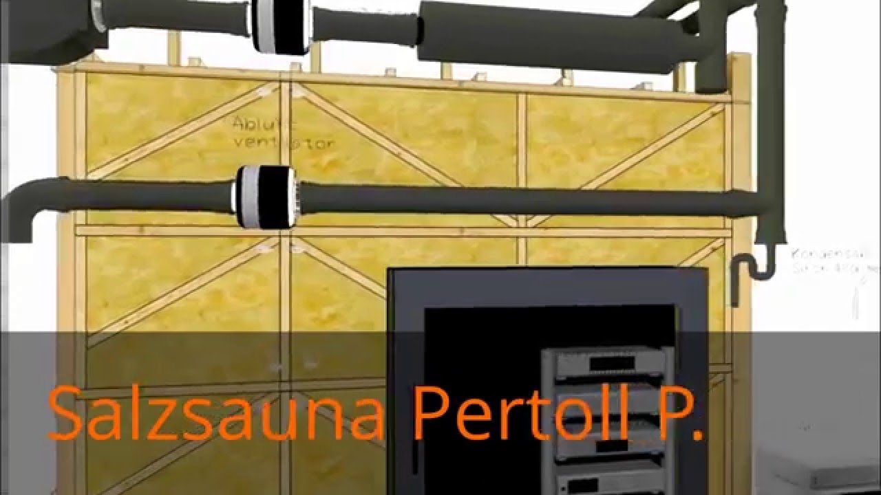 Salzsauna Heizungs-Technik von Partick Pertoll
