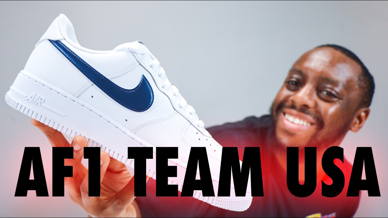 Кроссовки Nike Air Force 1 '07 LV8 Team USA 🇺🇸 World Cup On Foot Review QuickSchopes 903 Schopes ...