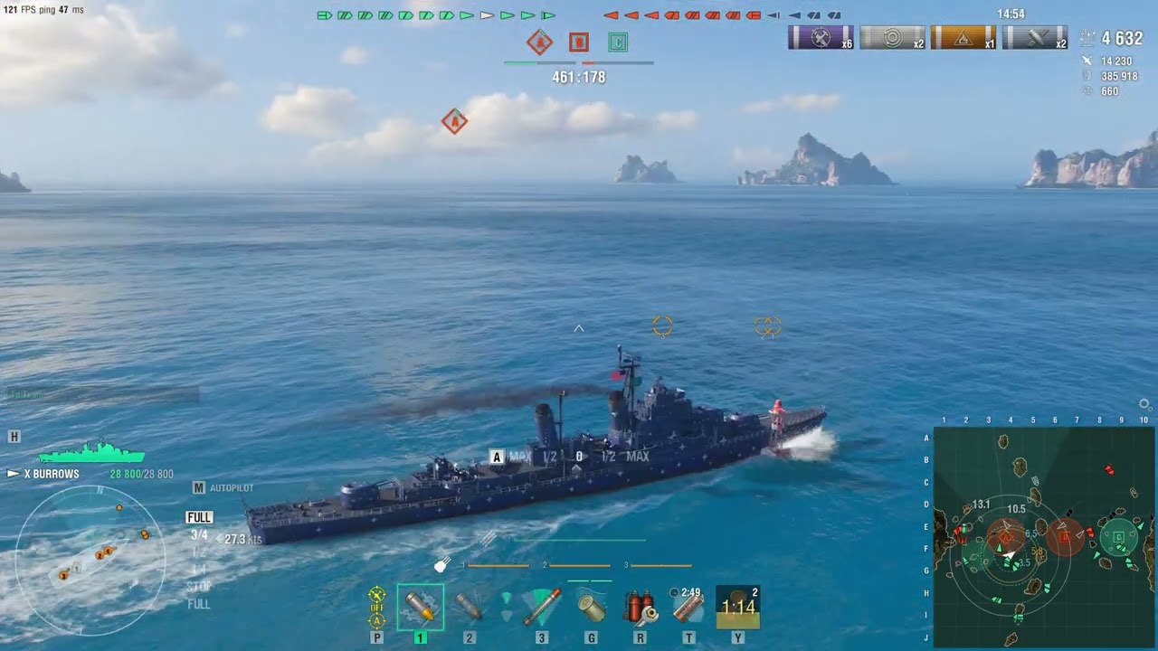 World of Warships - Burrows