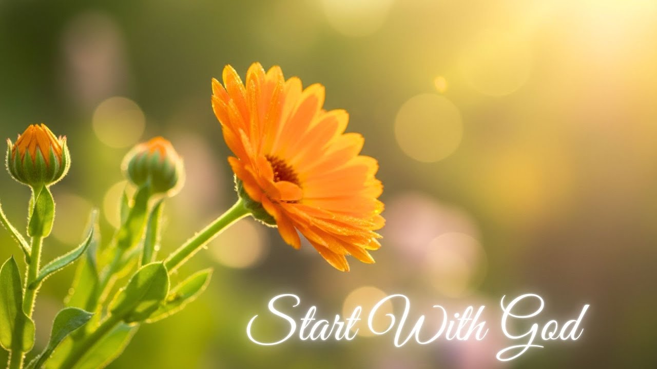 Start With God | Calming Worship Instrumentals for Prayer, Meditation, and Tranquil Nature Sounds