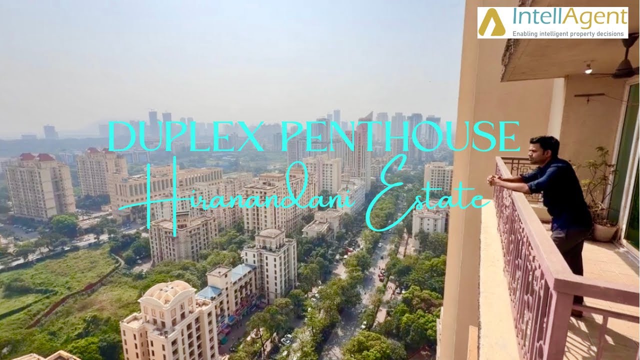 INSIDE a Stunning Duplex Penthouse in Hiranandani Estate, Thane | Luxury 5 BHK Home Tour