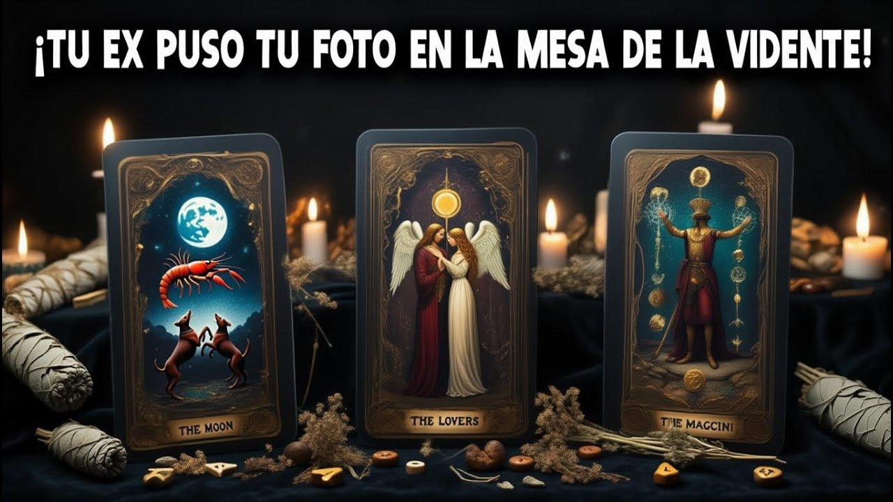¡TU EX PUSO TU FOTO EN LA MESA DE LA VIDENTE! Tarot Interactivo Amor