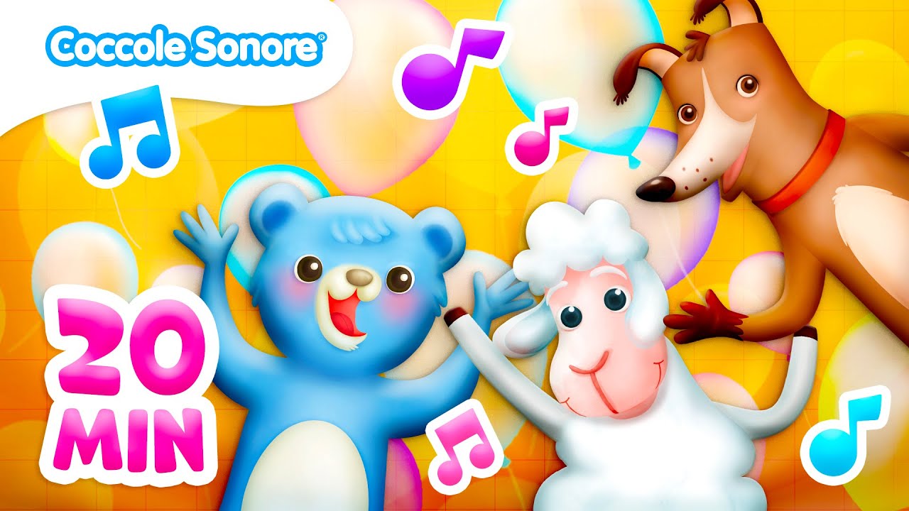 Gioca con le Canzoni di Coccole Sonore - 20 Min di Divertimento per Bambini