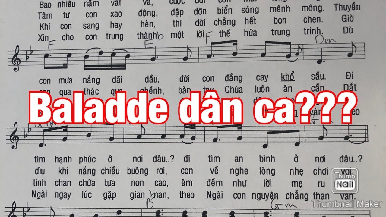 Thánh Ca Piano 3: Hướng dẫn bài Một Niềm Tín Thác-Giang Ân