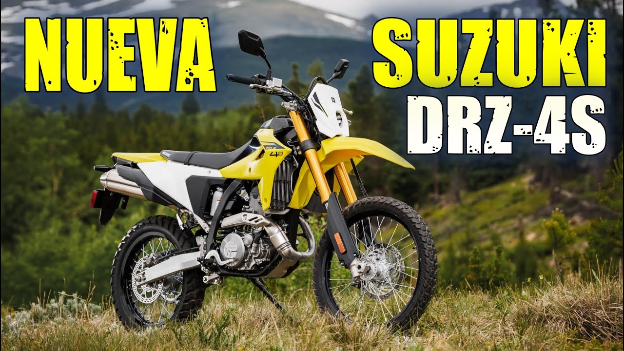 Conoce la Nueva SUZUKI DRZ4S 2025. Porque es MI MOTO !!
