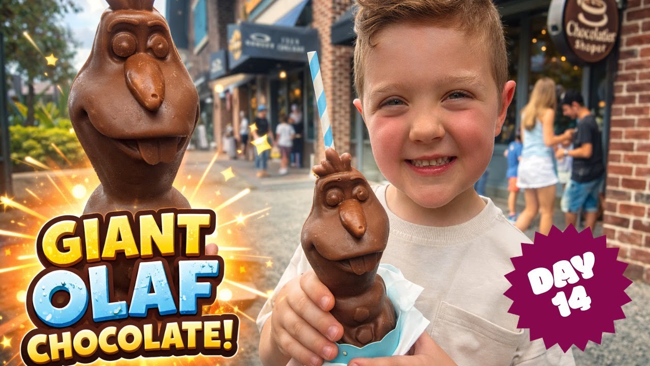 Florida Day 14 Vlog 2025 | Disney Water Park & Olaf Chocolate Milk at Disney Springs!