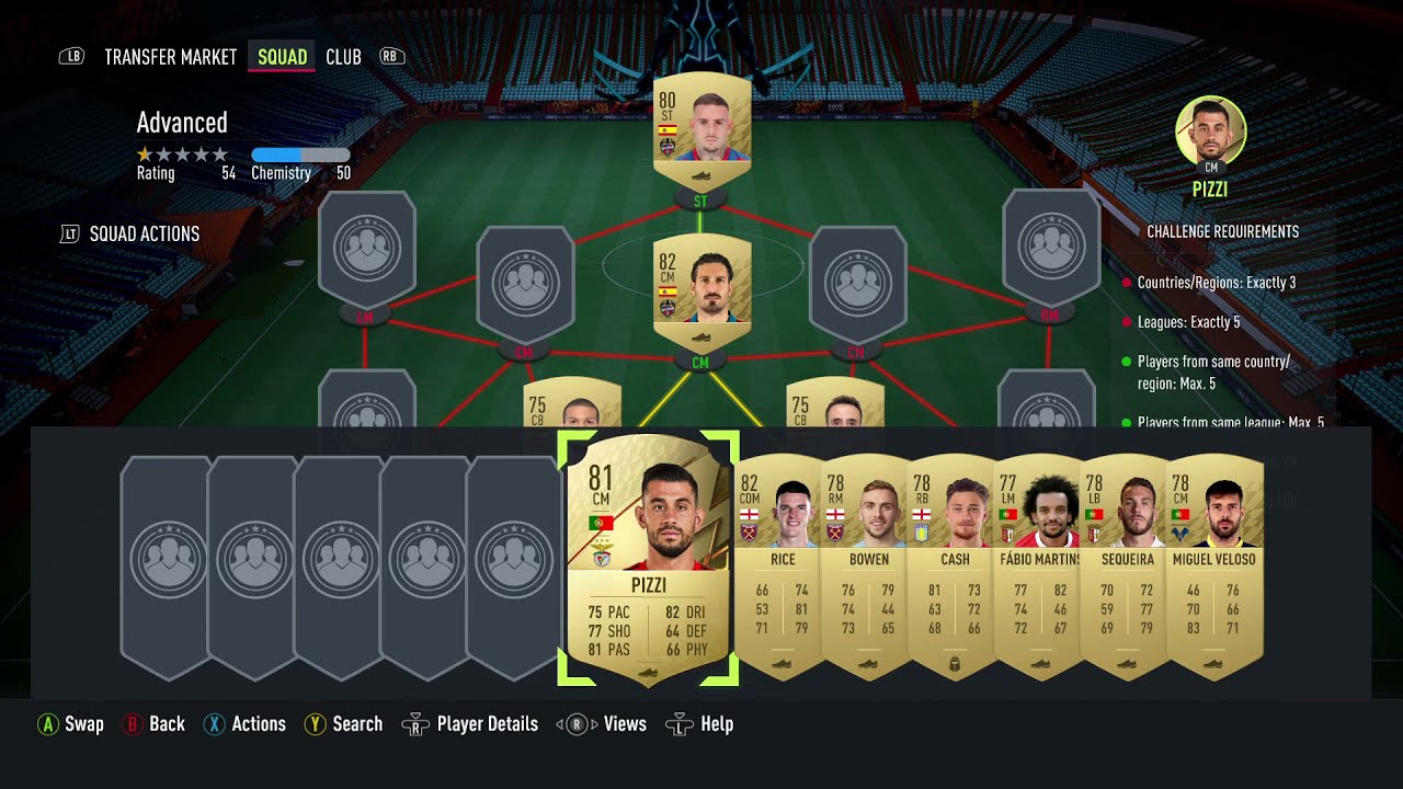 FIFA 22 | LEAGUE AND NATION HYBRID SBC | ADVANCED | CHEAPEST METHOD!! (NO LOYALTY)