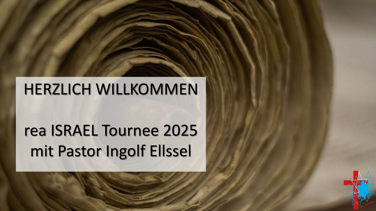 rea ISREAL Tournee 2025: Prophetien aus Israel Teil2. Mit Pastor Ingolf Ellssel