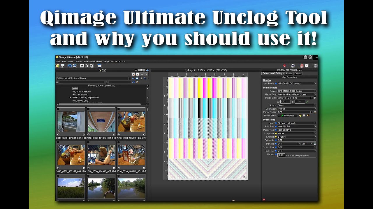Qimage Ultimate Unclog Tool and why you should use it!