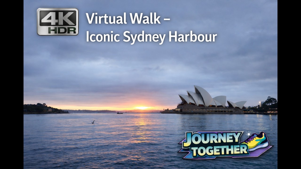 Sydney Harbour Bridge Walk to the Opera House | Sunrise Walk from Milsons Point