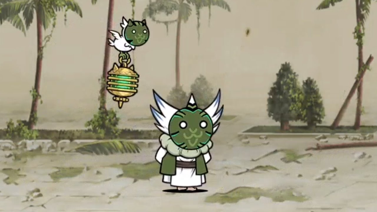 【にゃんこ大戦争】異界にゃんこ塔『50階』 #ネコの神面ウリル