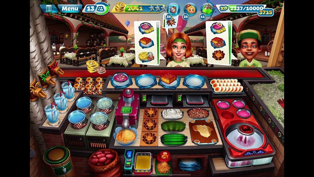 Cooking fever - 🥣 Vilnius Manor Level 40 ⭐️⭐️⭐️