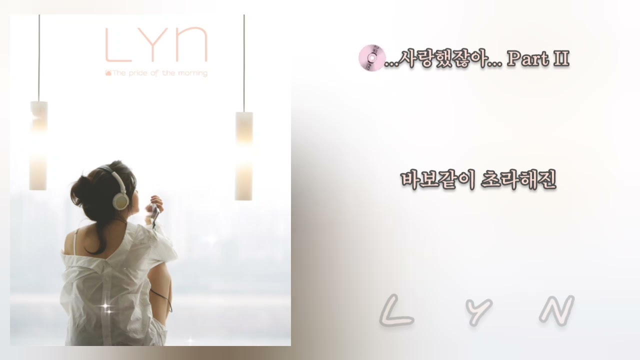 💿 ...사랑했잖아... Part II - 린(LYN)
