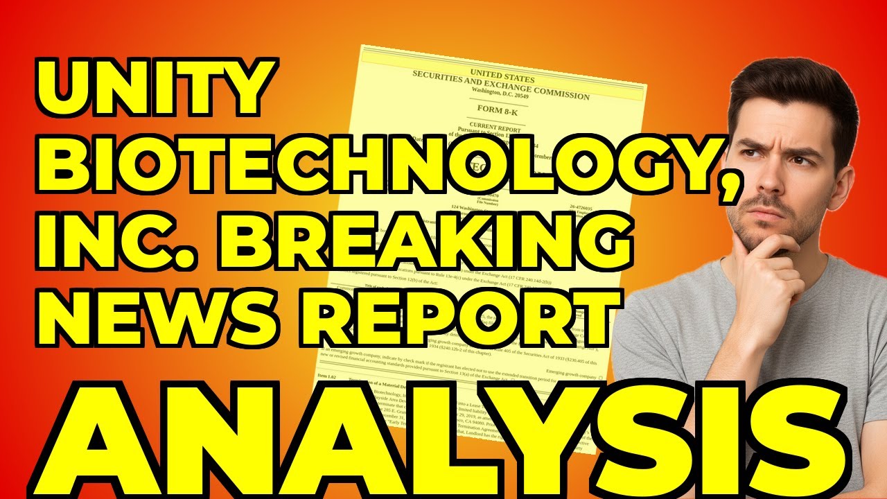 My Takeaway from Unity Biotechnology's Dissolution Filing