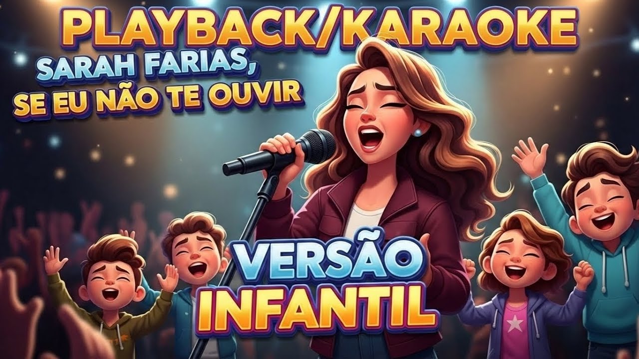 Se Eu Não Te Ouvir (Ao Vivo) – Sarah Farias | Com Letra + Playback/Karaokê | MK Music