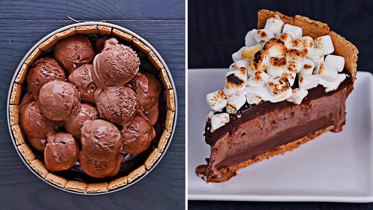 Tarta Smores con Helado - Ideas Geniales y Deliciosas para Postres | So Yummy Español