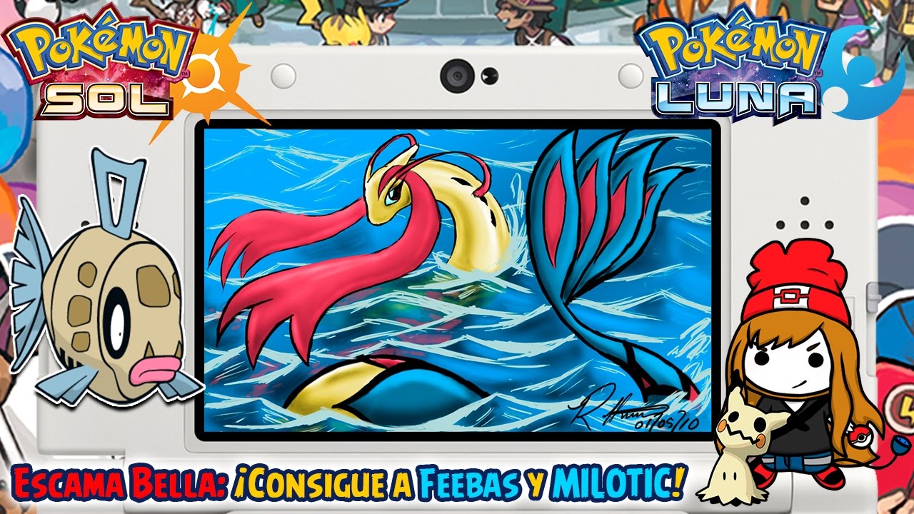 Escama Bella: ¡Consigue a Feebas y MILOTIC! - Pokémon Sol y Luna