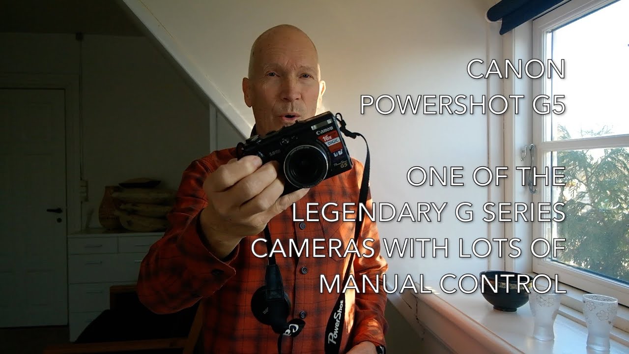 Canon Powershot G5 — одна из легендарных серий фотоаппаратов.