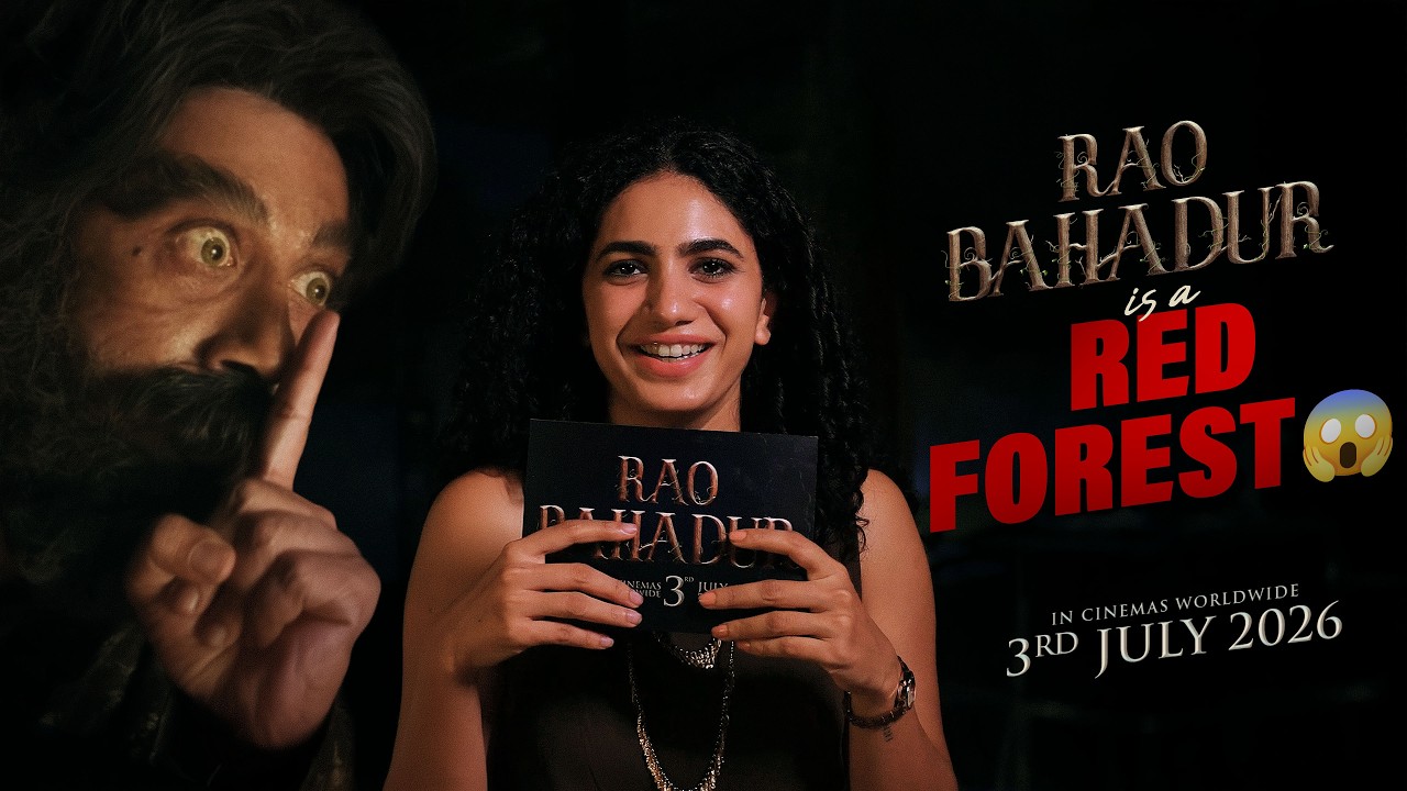 🚨RAO BAHADUR IS A RED FOREST 😱 - Deepa Thomas | Satyadev | Venkatesh Maha