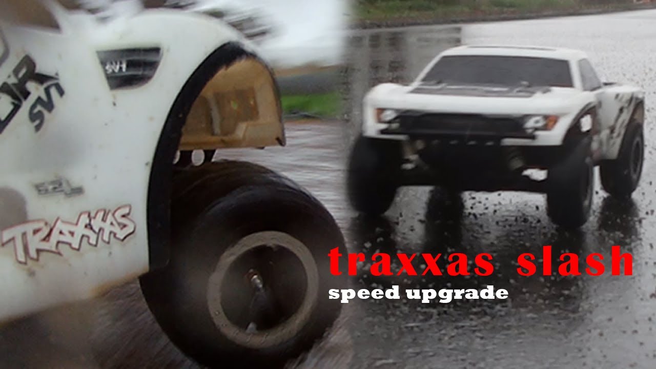 Traxxas Slash SPEED upgrade (Spektrum Firma motor combo)