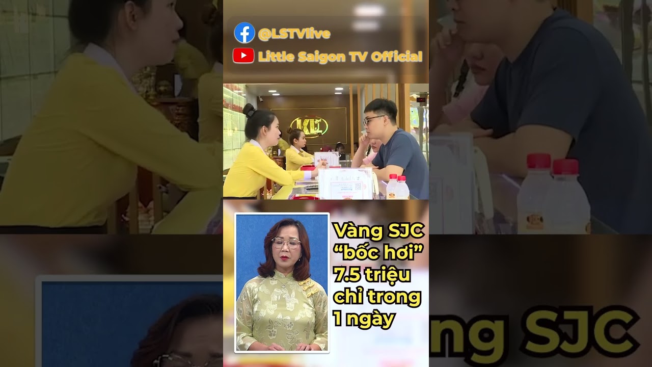 V&agrave;ng SJC &ldquo;bốc hơi&rdquo; 7.5 triệu chỉ trong 1 ng&agrave;y