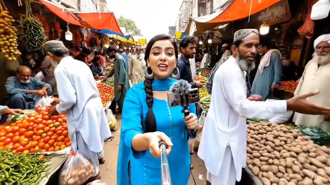 Dil bahar vlog _ Ai interview Bazar _ Google Veo 3 _ Interview Bazar day 1