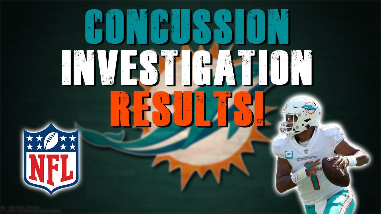 Miami Dolphins Concussion Protocol Investigation Results!