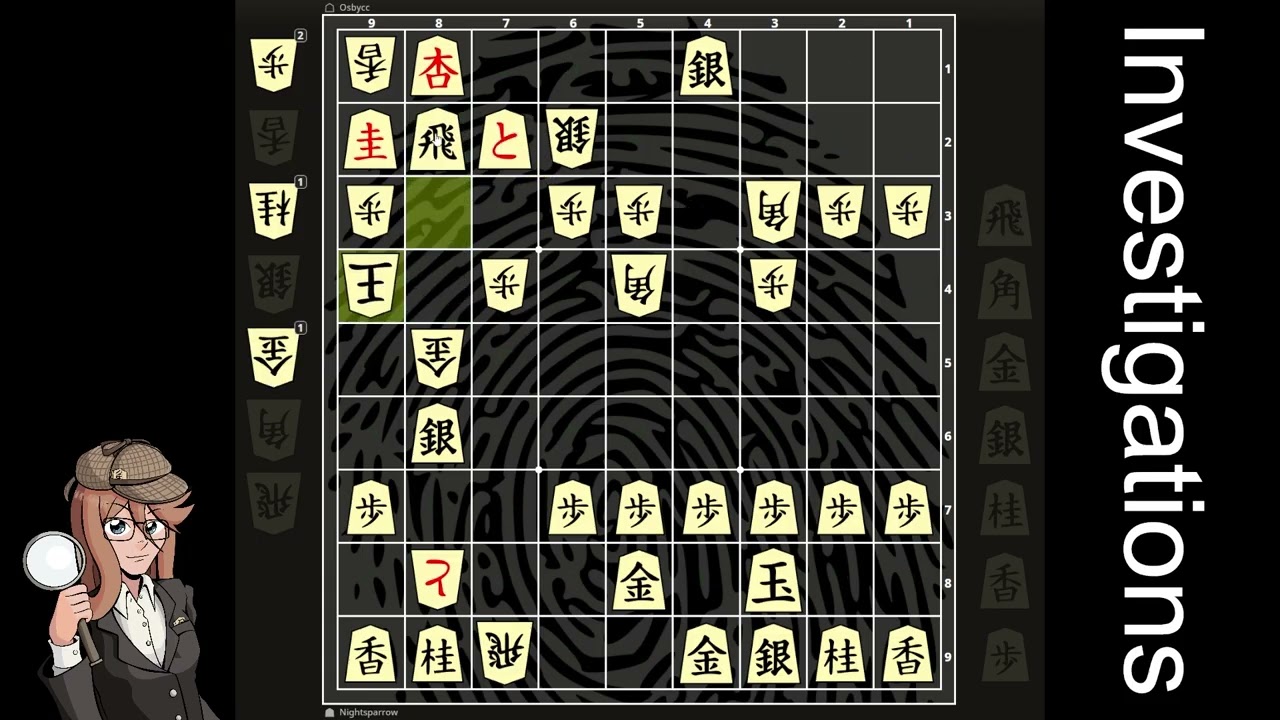 Investigations (Nightsparrow's game) - and some gaming advice