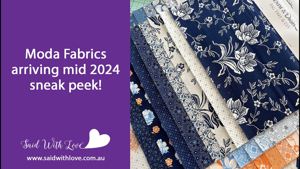 Jan 2024 Moda Fabric Collections sneak peek