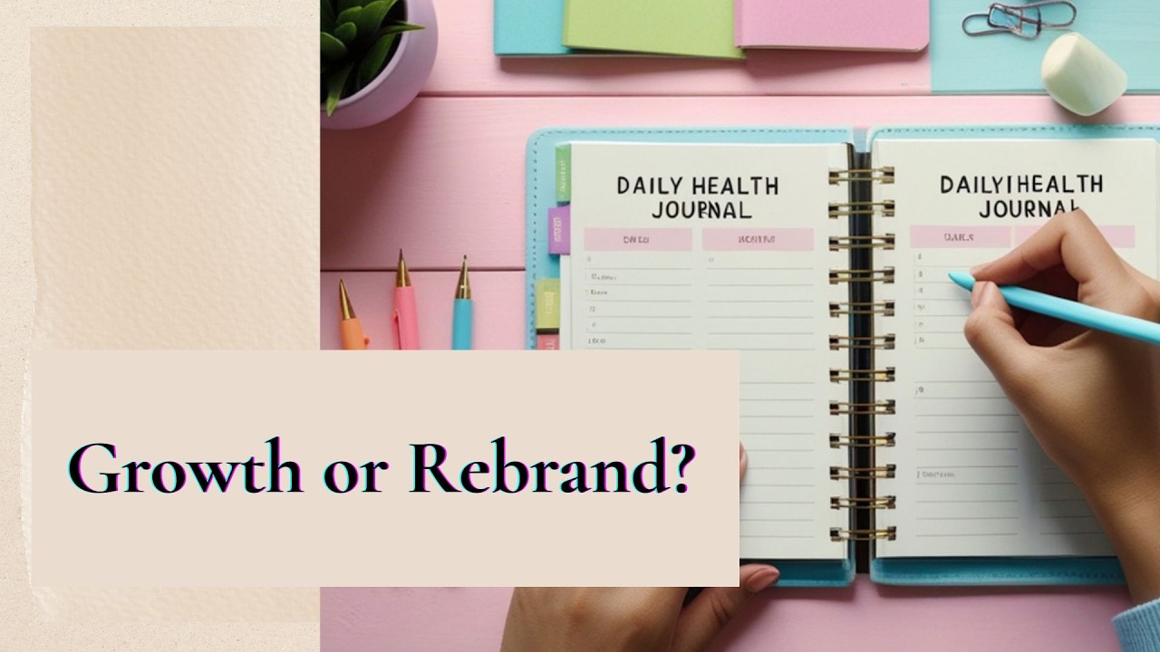 Aesthetic Healing vs. Actual Healing | You Don’t Need a Rebrand You Need Behavior Change Journaling