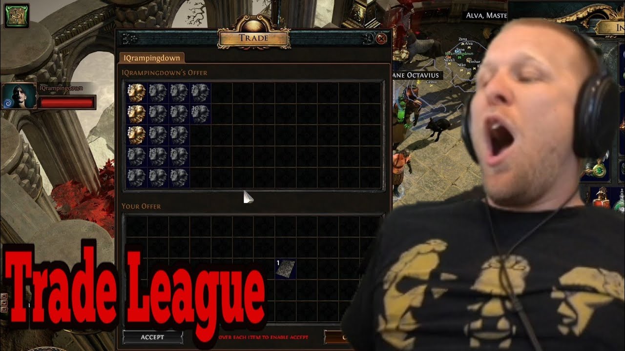 POE: Heist! Quin69 Joins Hardcore Trade League!