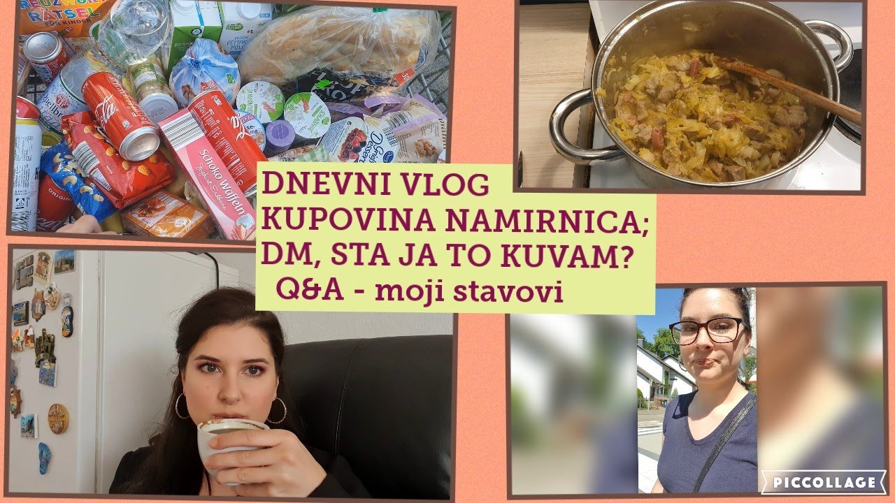 DNEVNI VLOG - KUPOVINA, SVI MOJI OBROCI, Q&A , MOJ DAN :)