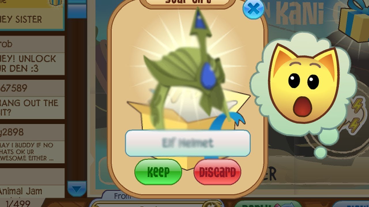 The rarest item in Animal Jam was sent to me