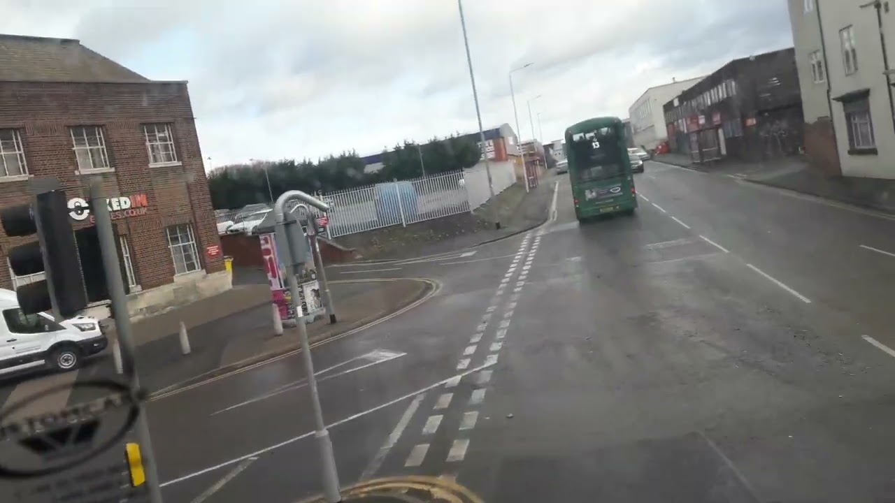 Route 12 to Roundhay park Leedscity bus 2019