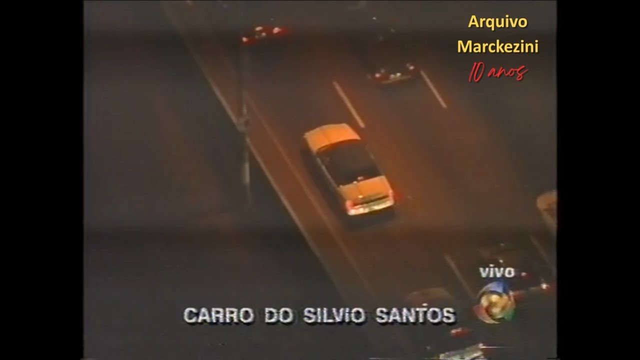 Cidade Alerta - Silvio Santos Voltando para Casa (Record/2001)