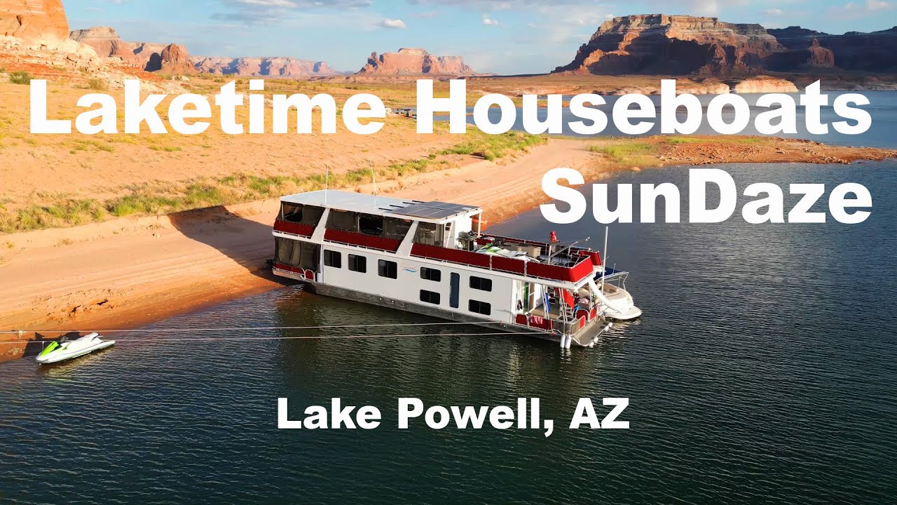 Laketime Houseboats - SunDaze - Lake Powell, Arizona