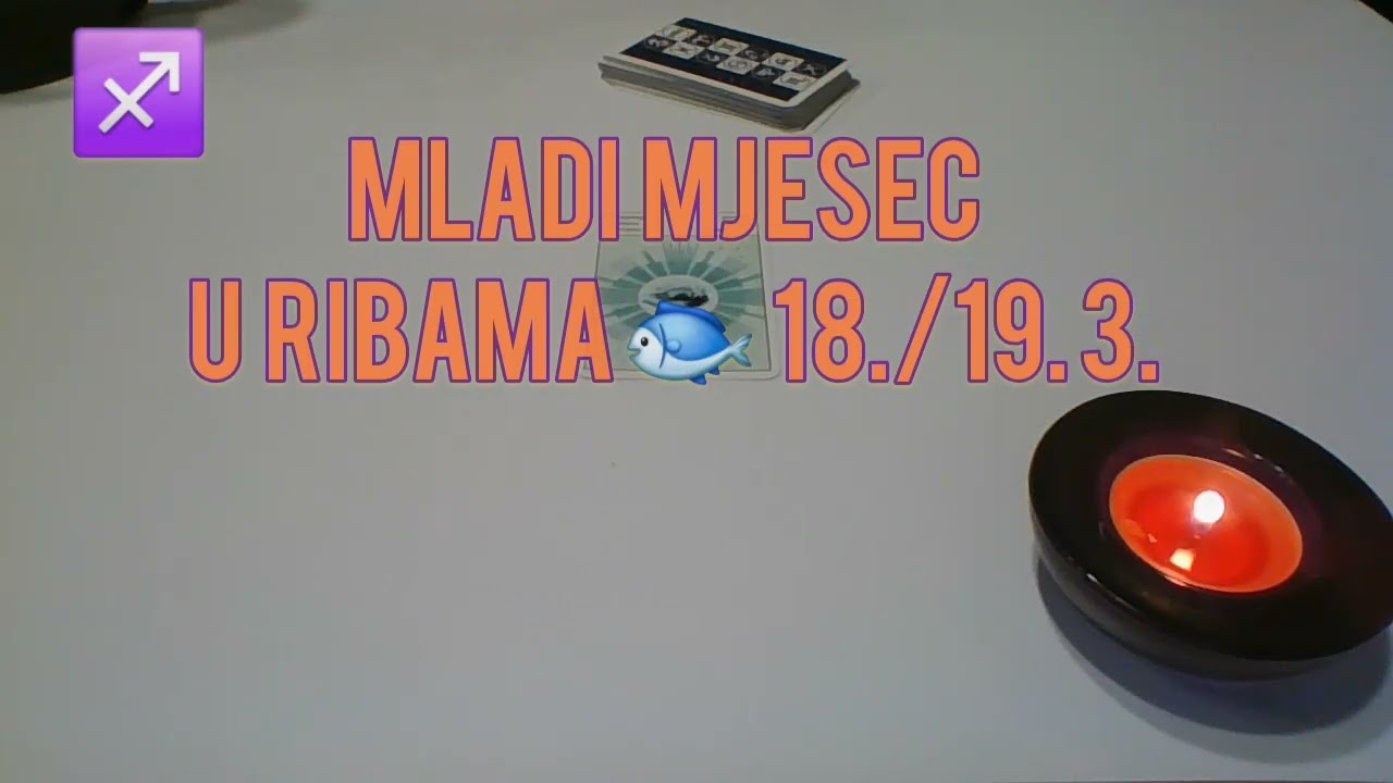 💫 🌚 MLAD MJESEC U RIBAMA 18./19. #mart - #strelac #strijelac  💫
