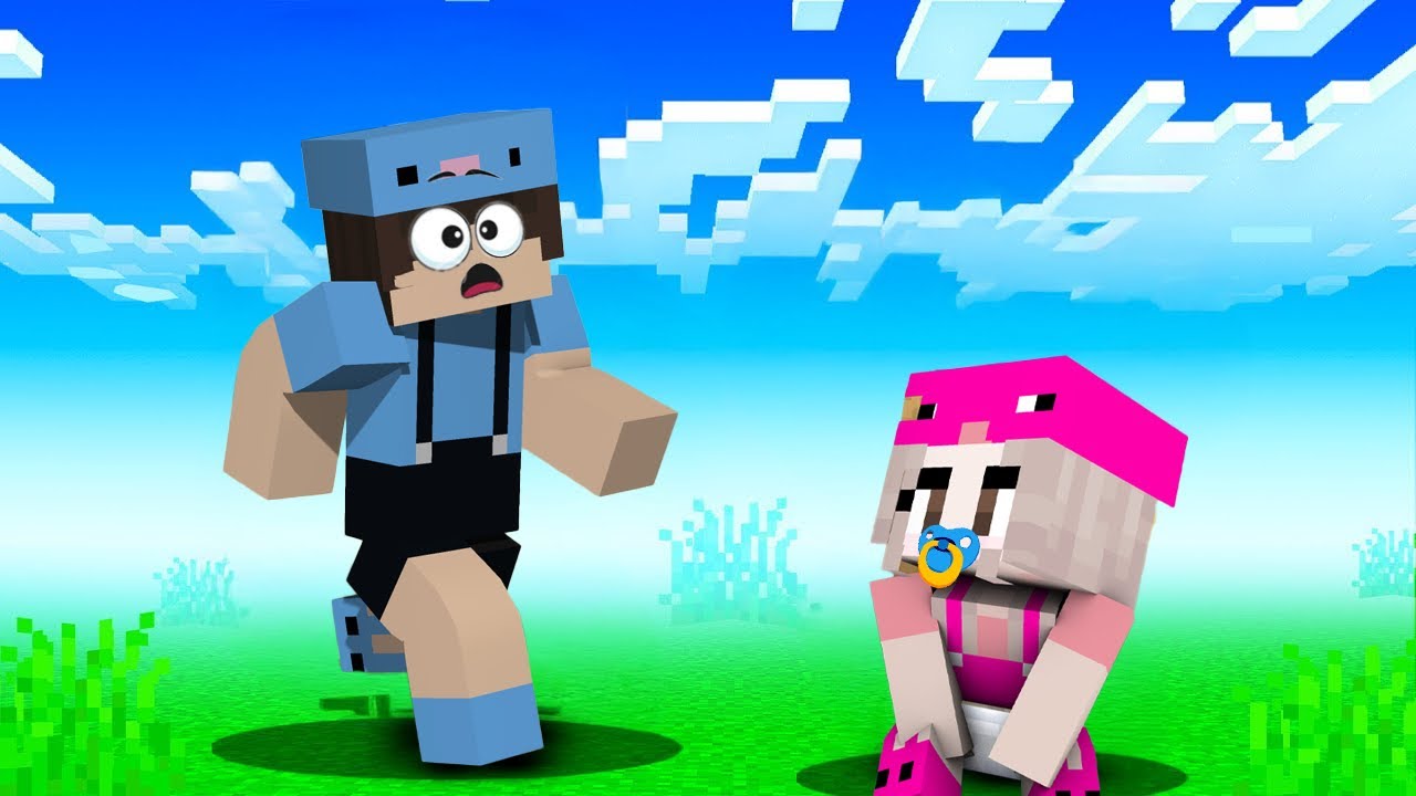 BEBEK OLARAK BİR GÜN GEÇİRMEK - minecraft / NazanNur MİNECRAFT