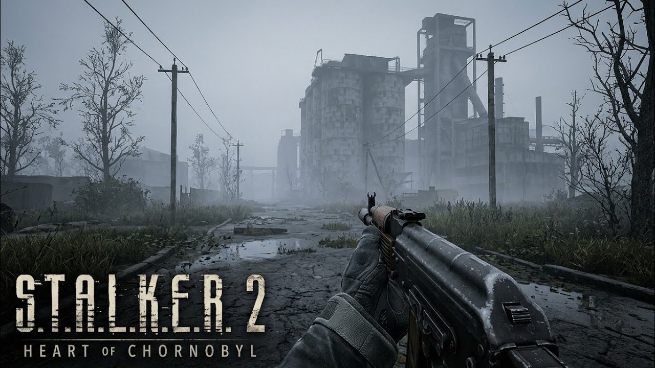 Exploring the Cement Factory Again - STALKER 2 Immersive Gameplay No Commentary