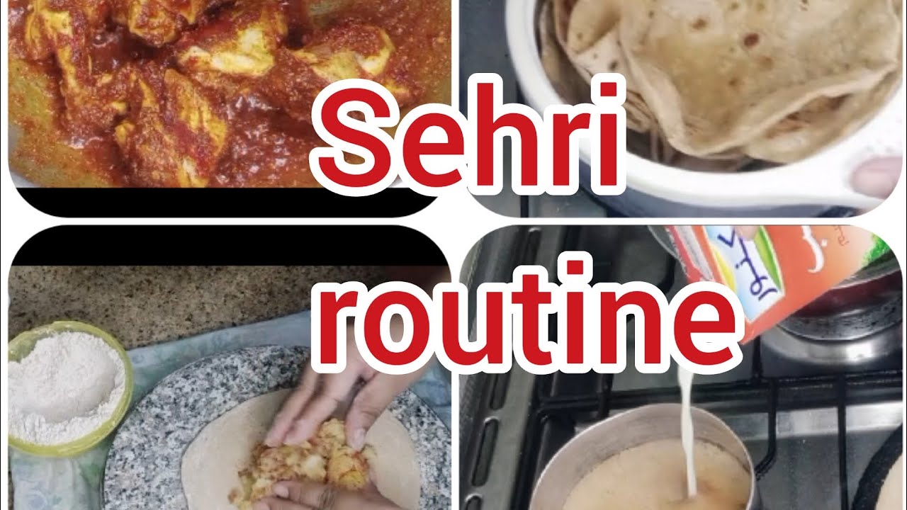 Sehri routine 2023🌛| What do we eat in sehri | Ramadanroutine |Ramzan vlog #food #asmr #cooking