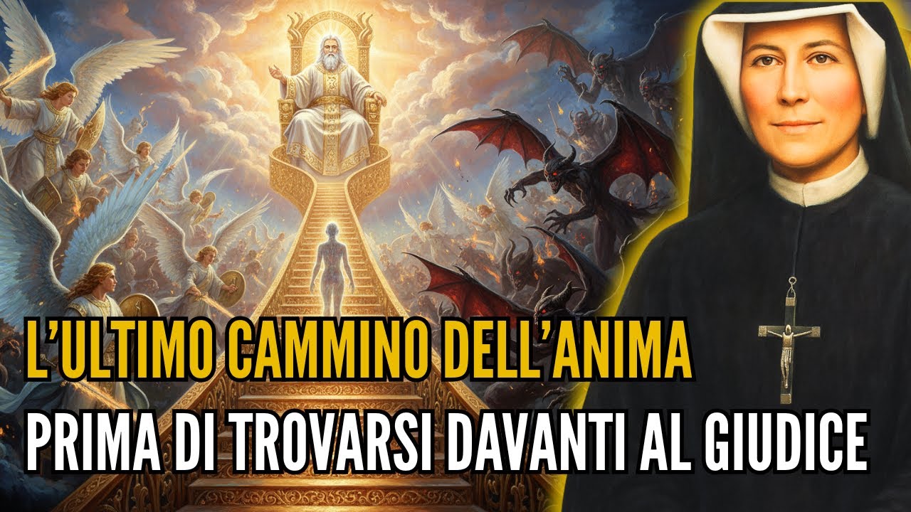 Santa Faustina rivela: Ciò che l’anima affronta prima di vedere Dio nel giudizio – Pochi lo sanno